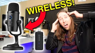 Wireless USB Condenser Microphone Review! BOYA BY-PM500W