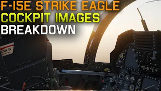 RAZBAM DCS F-15E Strike Eagle Cockpit Screenshots Analysis