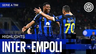 DIMARCO + SANCHEZ = 3 POINTS 🔥 | INTER 2-0 EMPOLI | HIGHLIGHTS | SERIE A 23/24 ⚫🔵🇬🇧