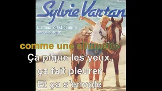 Sylvie Vartan - L'amour c'est comme une cigarette [Paroles Audio HQ]