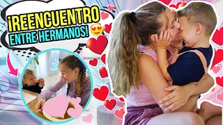 REACCIÓN de WILLIAM al VOLVER a VER a ELAIA 🙈 EL REENCUENTRO entre HERMANOS más EMOTIVO! 😍