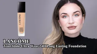 Makeup Review & Wear Test | LANCÔME Teint Idole Ultra Wear 24H Long Lasting Foundation | Shade 115C