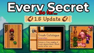 Every SECRET in Stardew Valley 1.6 discovered so far…