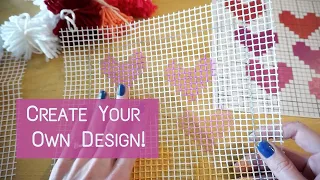 DIY Latch Hook Kit | Create Your Own Design! | Knitting House Square