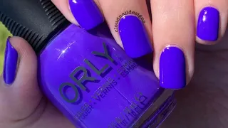 Orly Summer 2021 Electric Escape Swatches | CLOUDNAILDESIGNS