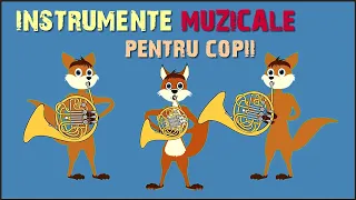 Invatam instrumentele muzicale (pentru copii + sunete instrumente muzicale)