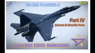 SU-35S Flanker E Part IV. Great Wall Hobby. 1/48