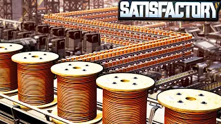 I Built 12,396 km of Belts for ONE item in Satisfactory