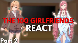 The 100 Girlfriends React To Rentarou As Ayanokoji || Part 2 || Eng/Ru