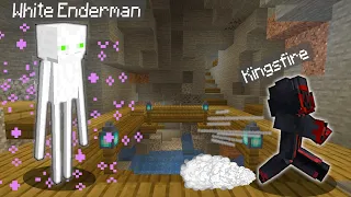 Pranking As White Enderman! (I BECAME A REAL ENDERMAN!)