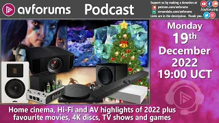 Home cinema, Hi-Fi and AV highlights of 2022 plus favourite movies, 4K discs, TV shows and games