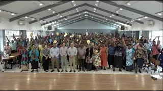 Fijian Minister for Employment farewell 286 selected Fijian workers under the PALM Scheme