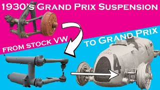 Making 1930's Grand Prix suspension