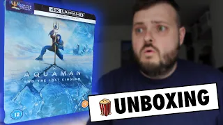 Aquaman and the Lost Kingdom 4K Steelbook UNBOXING! (HMV Exclusive)