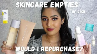 Skincare & Bodycare Empties 2021| Would I repurchase again? | My Favourite & Worst Skincare Products
