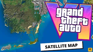 GTA 6 Satellite Map Reviewed: How BIG Will Vice City Will Really Be (GTA VI News)