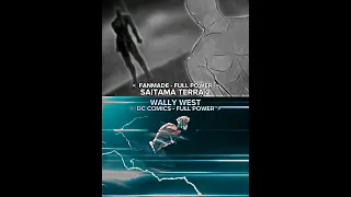Saitama terra 2 vs Wally West #shorts