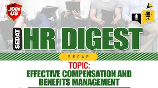 EFFECTIVE COMPENSATION AND BENEFITS MANAGEMENT (RECAP)