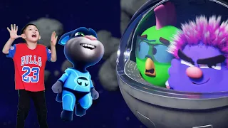 My Talking Tom in REAL LIFE Ruined Our House with Pets in Space 🚀🛸 Reimagined