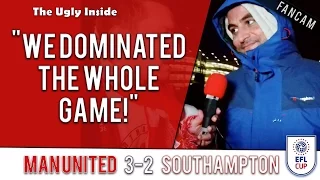 "We dominated the whole game!" | Manchester United 3-2 Southampton | The Ugly Inside