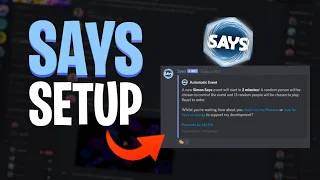 How to setup Says bot discord | Simon Says Bot | Best bot for Simon Says | Easy Setup Guide | Says