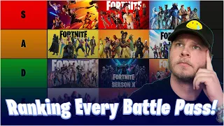 Ranking EVERY Fortnite Battle Pass! (Chapter 1 Season 2 - Chapter 4 Season 4 Tier List)