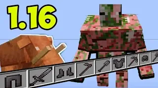 Обзор Minecraft 1.16 (Обзор Майнкрафт 1.16) Э.01 - АЛМАЗЫ СТАЛИ МУСОРОМ?! АДСКОЕ ОБНОВЛЕНИЕ!