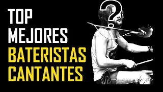 Top mejores BATERISTAS CANTANTES de la historia del rock