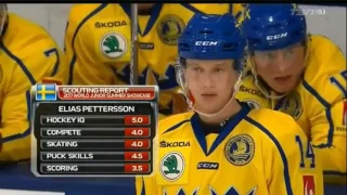 Elias Pettersson #14 1A vs USA 8/2/2017