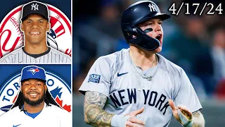 New York Yankees @ Toronto Blue Jays | Game Highlights | 4/17/24