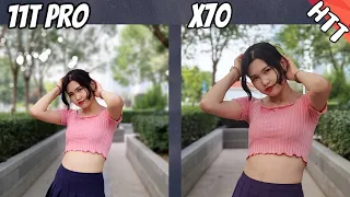 Xiaomi 11T Pro vs Vivo X70 Camera Comparison