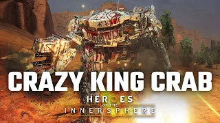 Craziest King Crab - Mechwarrior 5: Mercenaries DLC Heroes of the Inner Sphere Playthrough 29