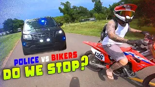 Police VS Bikers - Motorcycles Run From Cops | GOOD or BAD?!