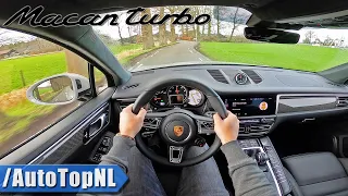 2020 Porsche Macan Turbo POV Test Drive by AutoTopNL