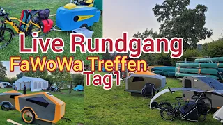 Live Vom FaWoWa Treffen/Roomtour Bike Camper