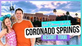 Disney's Coronado Springs Resort Tour (Room, Dining, & Pools)