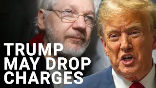 Trump expected to drop Assange charges if elected president | Gabriel Shipton