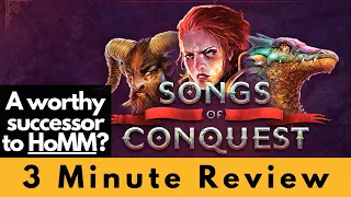 Songs Of Conquest 3 Min Review - The next Heroes Of Might & Magic?