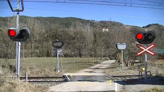 Spoorwegovergang Ripoll (E) // Railroad crossing // Paso a nivel