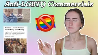 REACTING TO ANTI GAY COMMERCIALS | LGBTQ