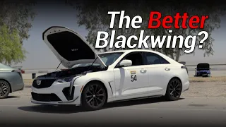 Cadillac CT4-V Blackwing Review on Track - Buttonwillow Raceway