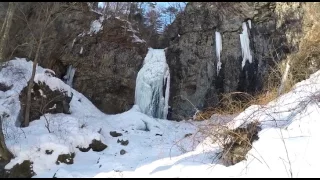 Водопад Берендей. Приморье. 4 февраля 2017 года.