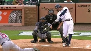 MIN@DET: Kinsler opens scoring with solo blast in 1st