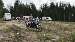 Africa Twin AT на бездорожье