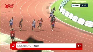 Re:Live Finals | Junior Boys 200m Final | Day 3