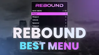 GTA 5 Online - Rebound Mod Menu / Full Showcase - Best Menu Cheap Price