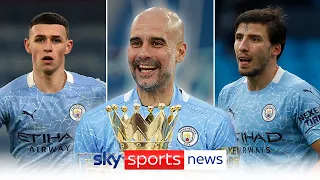 Pep Guardiola, Ruben Dias & Phil Foden win Premier League end-of-season awards
