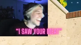 xQc makes an IShowMeat Joke at Speed