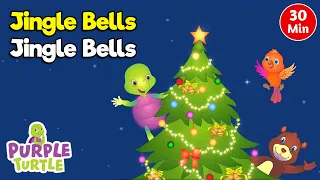 Jingle Bells | Christmas Songs | Purple Turtle Nursery Rhymes Videos| Purple Turtle