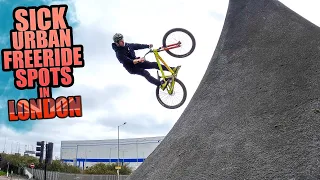 RIDING SICK URBAN MTB FREERIDE SPOTS IN LONDON!